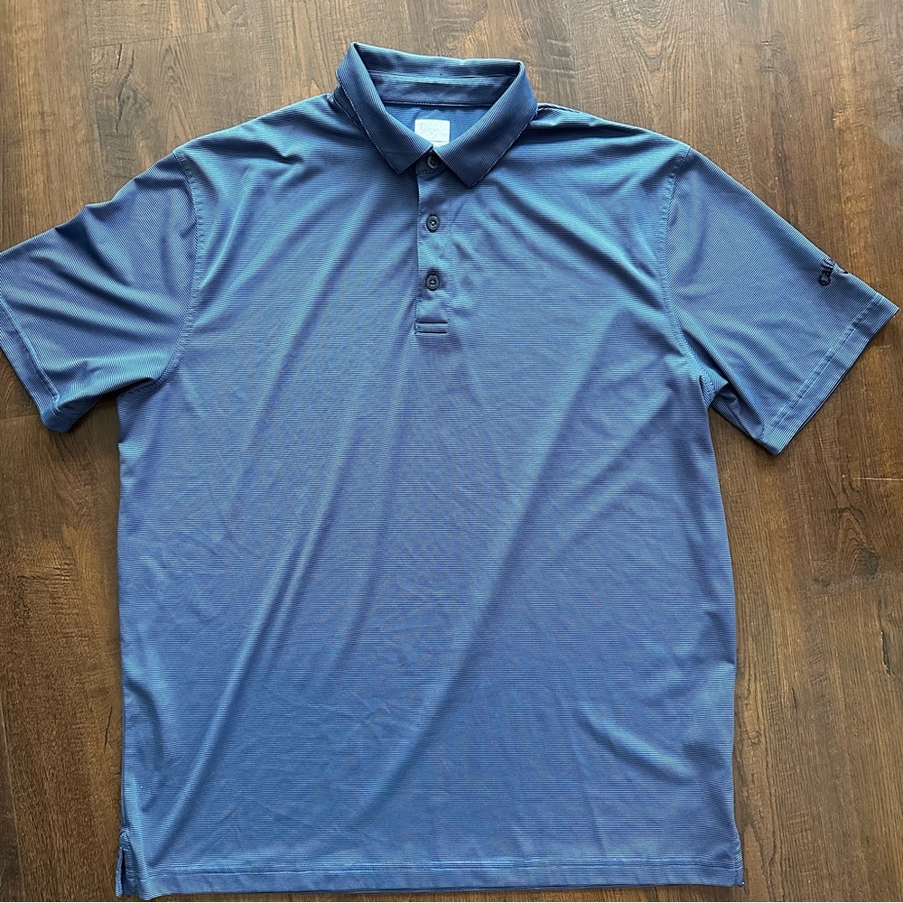 Callaway Blue Polo Shirt with Classic Fit and Breathable Fabric